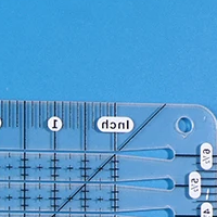 Quilting Ruler Square - 5 في 1 مسطرة قطع اللحاف