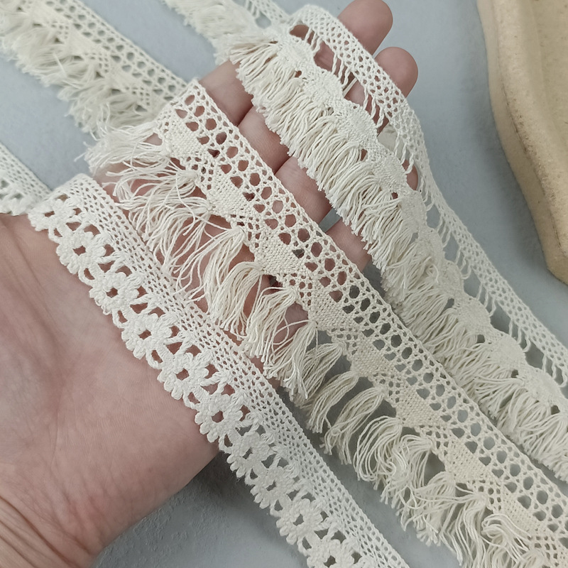 Sewing Eyelet Fabric - هامش للستائر والستائر ، شريط دانتيل