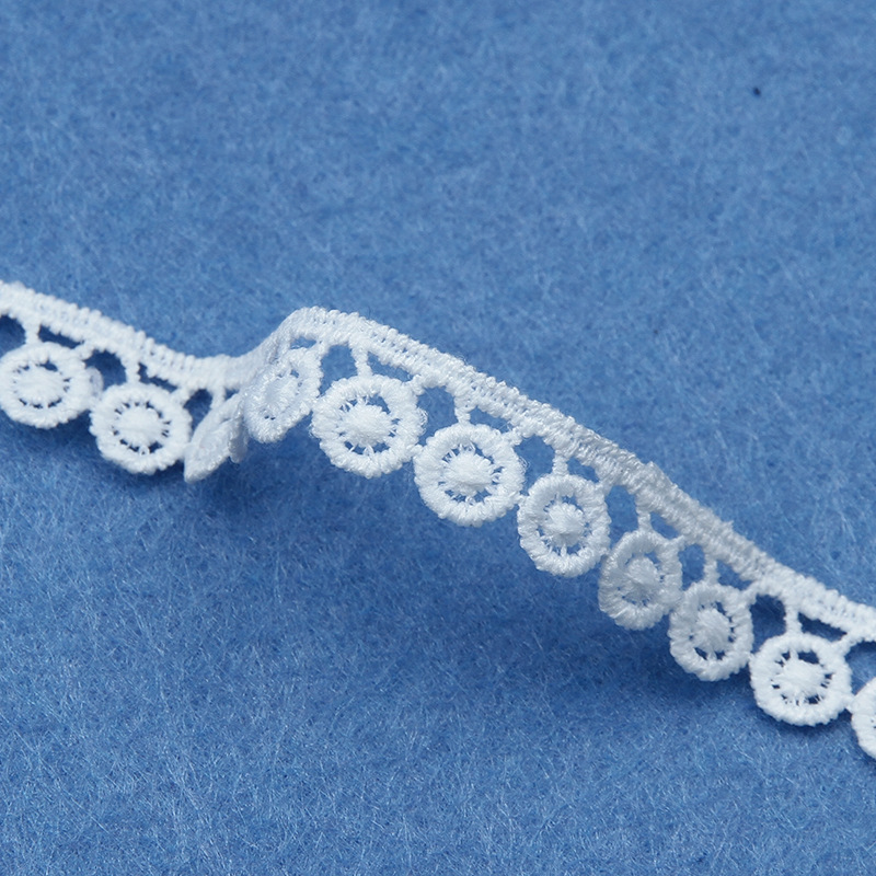 شريط دانتيل أبيض بطول 50 ياردة - مراجعة Sewing Eyelet Fabric وسعره