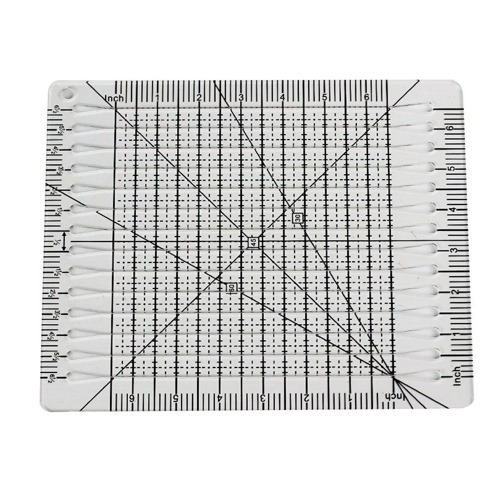 1 قطعة DIY أداة اليد خليط حاكم - مراجعة Quilting Ruler Square وسعره