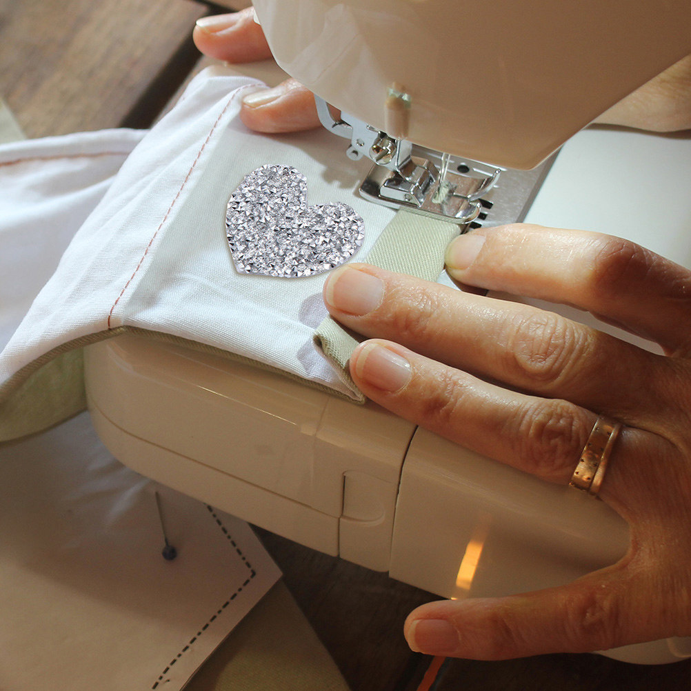 10 قطع من رقع التطريز على شكل  - مراجعة Sewing Recycling وسعره