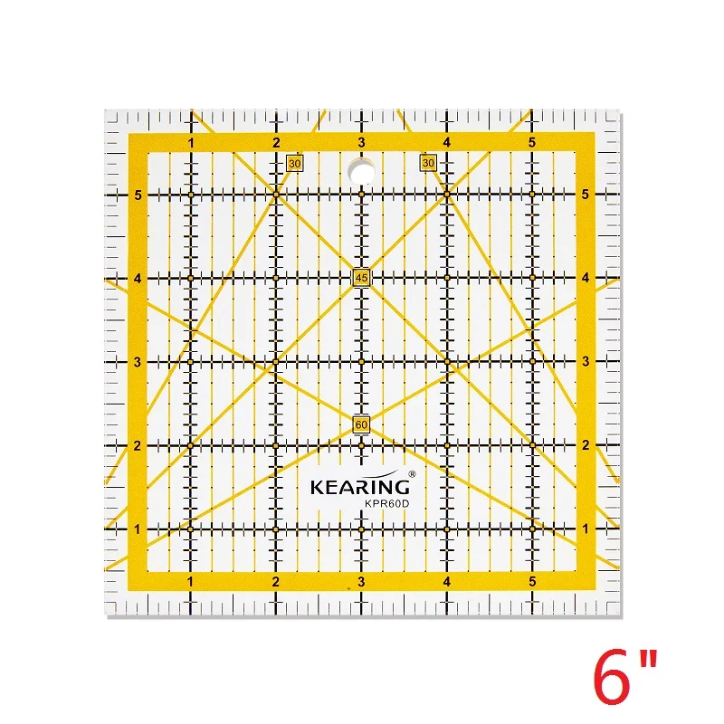 مسطرة خياطة مربعة من الأكريليك - مراجعة Quilting Ruler Square وسعره