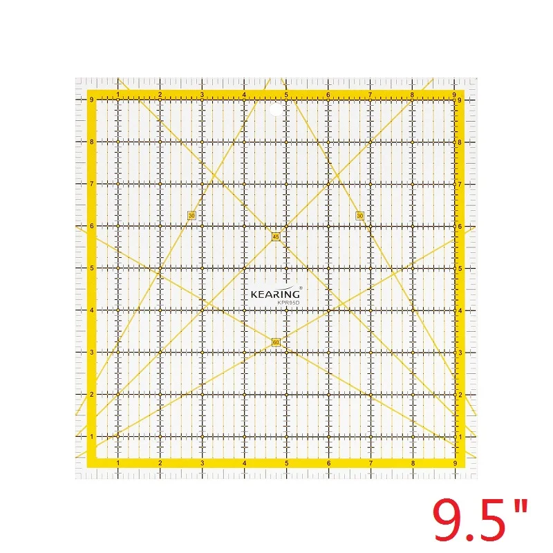 مسطرة خياطة مربعة من الأكريليك - مراجعة Quilting Ruler Square وسعره