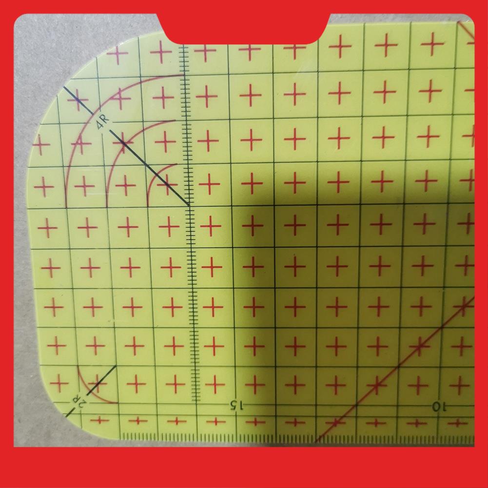 6 قطع مسطرة خياطة اللحف مسطرة  - مراجعة Quilting Ruler Square وسعره