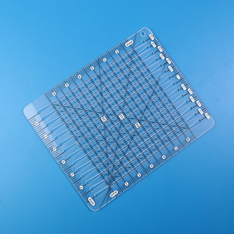 5 في 1 مسطرة قطع اللحاف من الأ - مراجعة Quilting Ruler Square وسعره