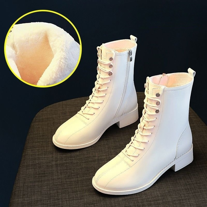 كعب متوسط مع أربطة مبطنة بالصو - مراجعة Sewing Fleece وسعره