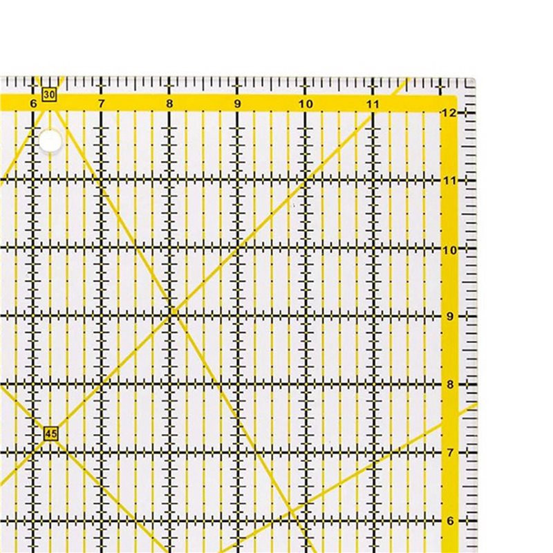 مجموعة من 10 قطع من مساطر الأك - مراجعة Quilting Ruler Square وسعره