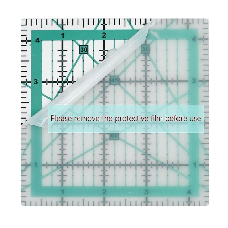 مساطر AEE4-Quilting، 4 قوالب خ - مراجعة Quilting Ruler Square وسعره