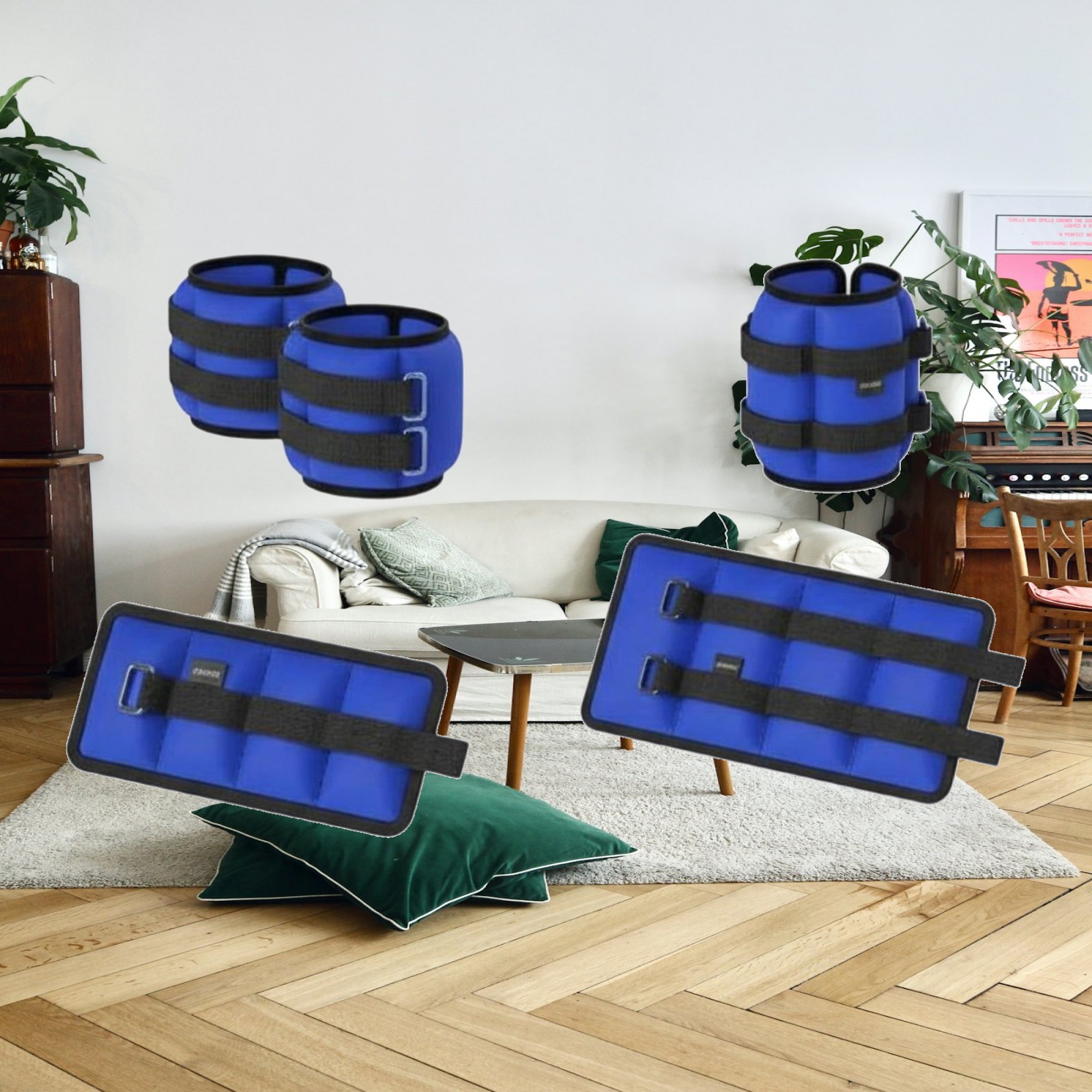 أوزان كاحل 1 كجم لتمارين اليوج - مراجعة Fabric Weight Set وسعره