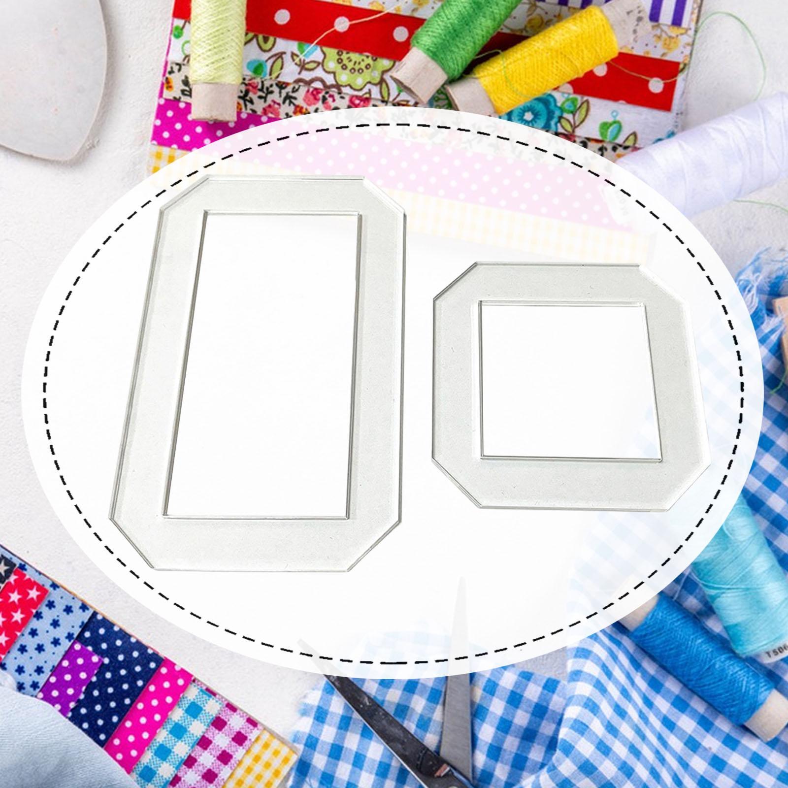 قطعتان من قوالب الحياكة، مساطر - مراجعة Quilting Ruler Square وسعره