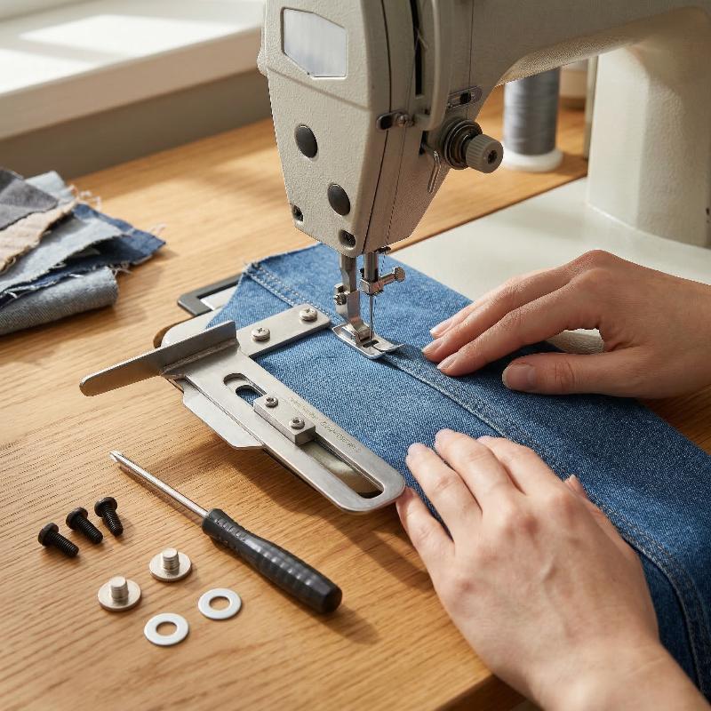 مجموعة قدم خياطة متعرجة بثلاث  - مراجعة Sewing Zigzag وسعره